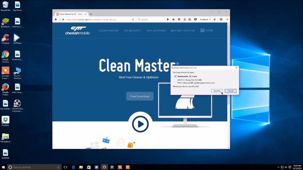 Clean Master App for PC Free Download