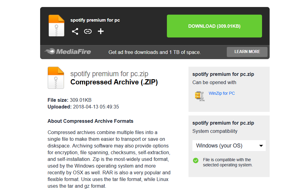 Download Spotify Premium Cracked PC