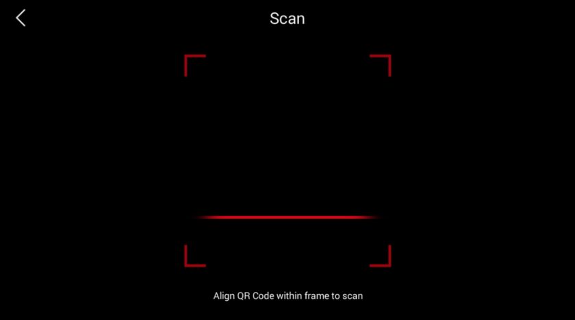 RoS Mobile QR Code Scan