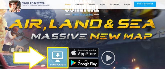 Rules of Survival Game Official Website